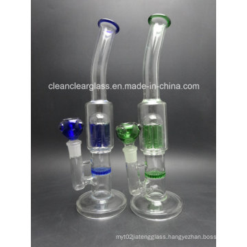 Wholesale Price! Glass Water Pipe with Arm Perc and Honeycomb Perc